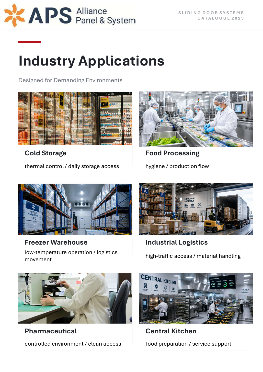 APS Sliding Door Systems catalogue page 3