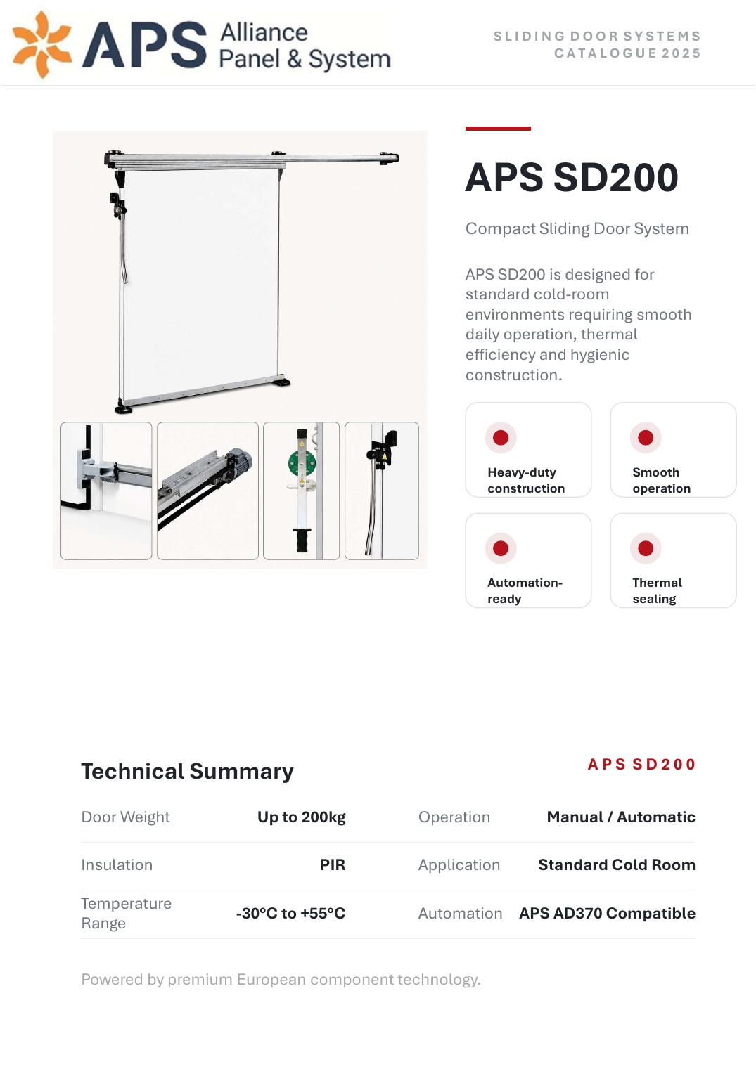 APS Sliding Door Systems catalogue page 5