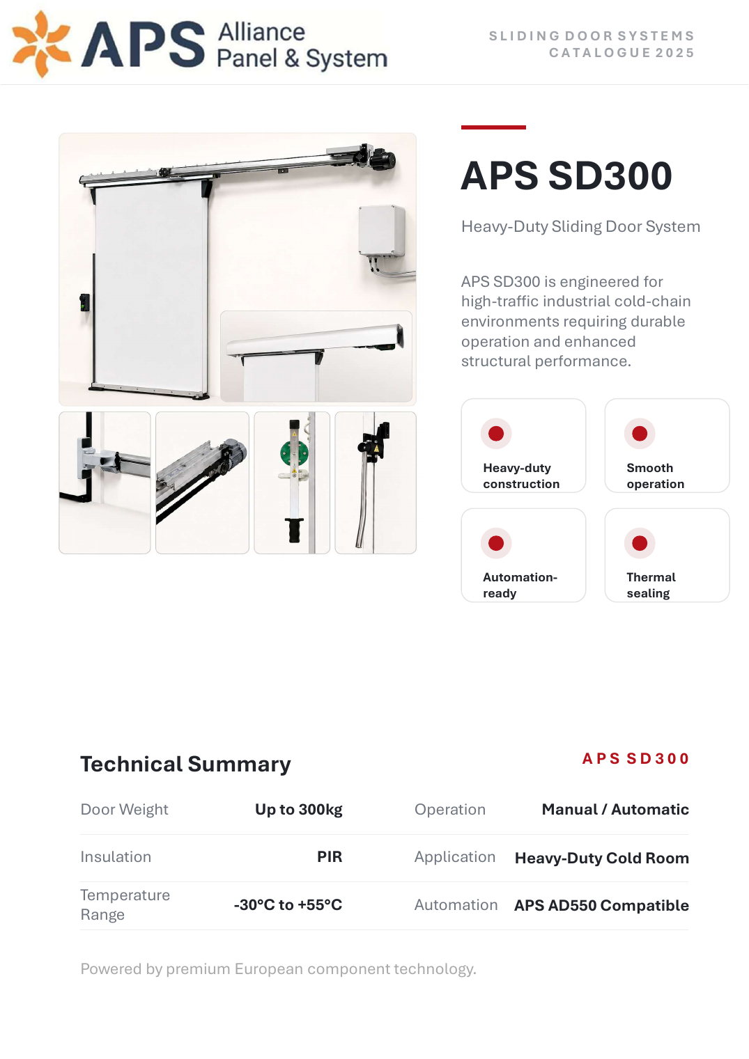 APS Sliding Door Systems catalogue page 6